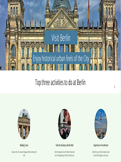 First Solo Home Page